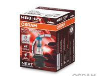 BEC 12V HB3 60 W NIGHT BREAKER LASER NextGen +150% OSRAM