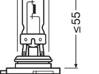 Bec 12v hb3 60 w original osram 10194