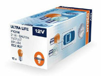 BEC 12V PY21W ULTRA LIFE SET 10 BUC OSRAM