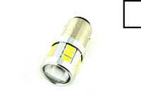 Bec 2 Faze BA15D 5630 18SMD Canbus 9V-30V nonpolar. Lumina Alba AL-090817-15