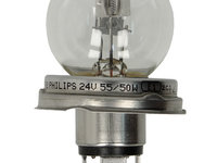 BEC 24V 55/50W P45T R2-41 TRANSPARENT PHILIPS PHI 13620/1