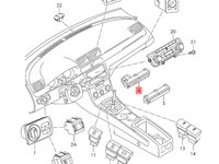 Bec airbag OFF Volkswagen Passat B7 (3AB) Berlina 2015 2.0 TDI OEM 3C0919234A