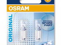 Bec ambalaj blister 2buc H5W 12V 5W BA9S bec de baza Miniwat OSRAM OSR64111-02B