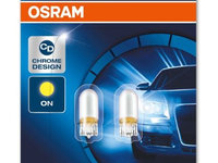 Bec ambalaj blister 2buc WY5W 12V 5W W21X95D Diadem Chrome IVECO DAILY V MASSIF MERCEDES A W168 C W202 C T-MODEL S202 CITAN MPV CITAN MIXTO DOUBLE CABIN 03.89- OSRAM OSR2827 DC-02B