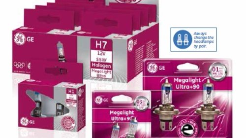 Bec auto H11 55W-PGJ19-2 Megalight Ultra +90 