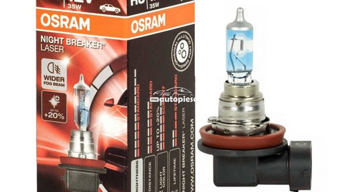 Bec auto halogen OSRAM H8 12V, 35W, night bre