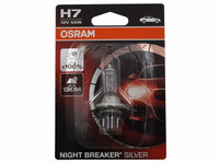 Bec Auto Halogen Osram NIGHT BREAKER SILVER 64210NBS-01B H7 12V 55W Blister (1 unit) 64210NBS-01B