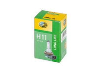 Bec auto HELLA H11 12V, 55W, durabilitate tripla, PGJ19-2, 1 buc. 8GH223498351