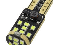 Bec Auto Led T10 2016 Cu 21 SMD ALB 12V CANBUS JSUN46 090221-24