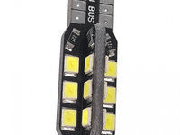 Bec Auto Led T10 2835 Cu 24 SMD 5W Alb 12V CanBus JSUN01 ( Pret Pe Bucata ) 090221-15