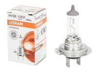 Bec auto OSRAM H18 12V, 65W, original, PY26d-1, 64180L, 1 buc.