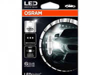 Bec auto Osram LED C5W 12 V 1W 6000k, bec sofit led, 1 buc. 6498CW 6498CW01B