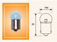 Bec auto R10W MAGNETI MARELLI 12V, 10W, BA15s, pozitie cireasa, 1 buc.