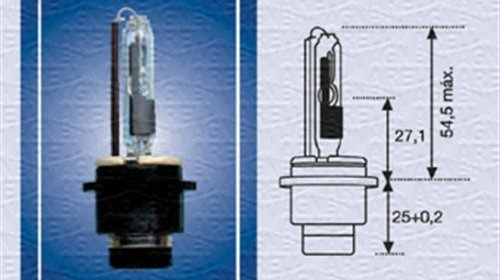 Bec auto Xenon D2R pentru far MAGNETI MARELLI