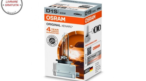 Bec Auto Xenon far Osram XENARC 66140 D1S 35W