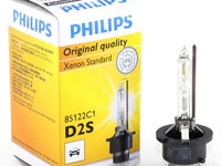 Bec auto Xenon pentru far Philips D2S , 85V, 35W, 4300k