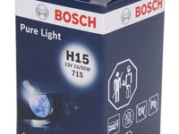 Bec Bosch H15 12V 55/15W PGJ23T-1 Pure Light 1 987 302 088