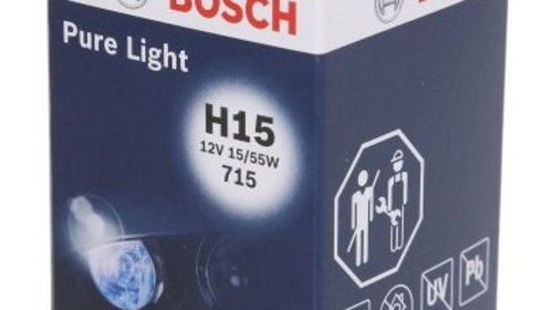 Bec Bosch H15 12V 55/15W PGJ23T-1 Pure Light 1 987 302 088