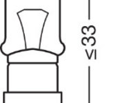 Bec Camion 24v H21w Original Set 10 Buc Osram Ams-osram 64138