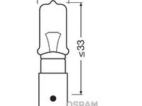 Bec camion 24v h21w original set 10 buc osram UNIVERSAL Universal #6 64138