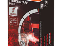 BEC CAMION 24V P21W TRUCKSTAR PRO +100% SET 10 BUC OSRAM