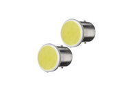 Bec cireasa 3W COB BA15S lumina alba 24V Cod:JSUN56