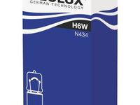 Bec cutie 10buc H6W 12V 6W BAX9S MERCEDES A W169 CLK A208 CLK C208 E W210 E T-MODEL S210 S C215 S W221 VOLVO C70 II ALFA ROMEO 145 146 147 156 166 GT 01.89- NEOLUX NLX434 K10SZT