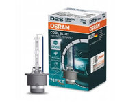 Bec D2S OSRAM 66240CBN 12/24V, 35W, COOL BLUE INTENSE (NextGen), cu pana 150% mai multa lumina, albastru, P32d-2, Omologare: ECE, pana la 3000 h, Fascicul luminos [lm]:3200, Culoare temperatura [K]:6200,