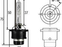 Bec, far de lucru ALFA ROMEO 166 (936) (1998 - 2007) HELLA 8GS 007 949-261 piesa NOUA