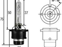 Bec far de lucru MERCEDES-BENZ SL R129 Producator HELLA 8GS 007 949-261