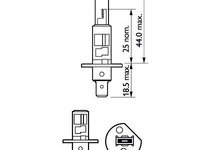 Bec far faza lunga 12258XVPS2 PHILIPS pentru Opel Corsa Ford C-max Ford Grand Alfa romeo 155 Alfa romeo 164 Alfa romeo 168 Nissan Almera CitroEn C4 Fiat Panda Seat Leon Mercedes-benz S-class Mercedes-benz Sl Mercedes-benz Cl-class Mercedes-benz C-cla