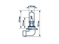 Bec far faza lunga 48005 NARVA pentru Alfa romeo Spider Mitsubishi 3000 Bmw Seria 3 Bmw Seria 7 Toyota Celica Toyota Supra Audi A8 Honda Nsx Nissan Maxima Fiat Barchetta Bmw Seria 5 Bmw Z3 Alfa romeo Gtv Mitsubishi Eclipse Ford Puma Toyota Camry Toyo