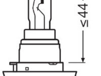 Bec far faza lunga 64212CBN-HCB OSRAM pentru Renault Megane Ford C-max Ford Grand Vw Passat Renault Gran Mitsubishi Asx Mitsubishi Rvr Nissan Almera Seat Ibiza Peugeot 508 Land rover Discovery Land rover Lr4 Bmw X5 Bmw X6 Land rover Freelander Land r