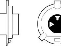 Bec, far faza lunga ALFA ROMEO SPIDER (115) (1971 - 1993) VALEO 032511 piesa NOUA