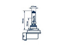 Bec, far faza lunga AUDI A4 (8E2, B6) (2000 - 2004) NARVA 48078 piesa NOUA