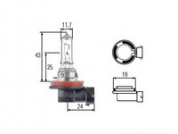 Bec far faza lunga Audi AUDI A4 (8K2, B8) 2007-2016 #3 008358121