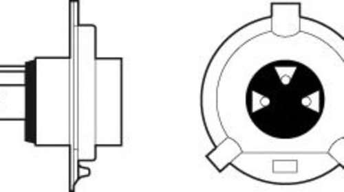 Bec, far faza lunga FIAT QUBO (225) (2008 - 2