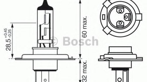 Bec, far faza lunga JEEP CHEROKEE (XJ) (1983 