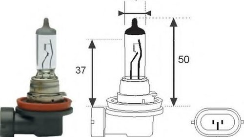 Bec, far faza lunga - MAGNETI MARELLI 0025471