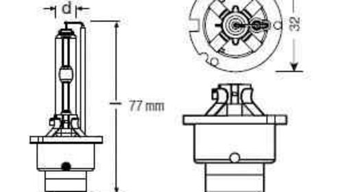 Bec far faza lunga MERCEDES-BENZ SL R129 Prod