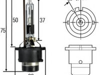 Bec, far faza lunga MERCEDES E-CLASS (W210) (1995 - 2003) HELLA 8GS 007 001-151