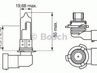 Bec, far faza lunga TOYOTA CELICA (ST20_, AT20_), MITSUBISHI SHOGUN III autoturism de teren, deschis (V6_W, V7_W), TOYOTA LAND CRUISER PRADO (_J9_) -