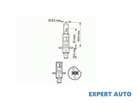 Bec far h1 12v 55w p14.5s basic sct UNIVERSAL Universal #6 202631