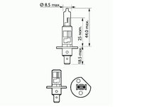 BEC FAR H1 12V 55W P14.5S BASIC SCT