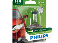 Bec Far H4 60/55w 12v Longer Life Ecovision Philips Philips Cod:12342llecob1