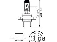 BEC FAR H7 55W 12V RACING VISION GT200 (blister) PHILIPS IS-2827