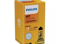 Bec Far H7 55w 12v Vision (Cutie) Philips Philips Cod:12972prc1