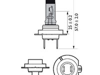 BEC FAR H7 55W 12V WHITE VISION ULTRA (blister) PHILIPS IS-40904