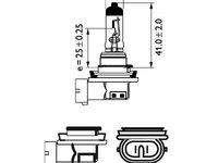BEC FAR H8 12V PGJ19-1 35W PHILIPS