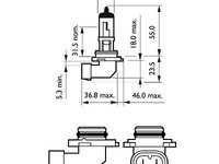 BEC FAR HB4 12V P22d 51W (blister) X-TREME VISION PRO150 PHILIPS 9006XVPB1 PHILIPS